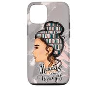 Librarian Motif Libary Books For Bookworm & Teacher Reading Carcasa para iPhone 12/12 Pro