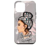 Librarian Motif Libary Books For Bookworm & Teacher Reading Carcasa para iPhone 12 Pro MAX