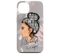 Librarian Motif Libary Books For Bookworm & Teacher Reading Carcasa para iPhone 13