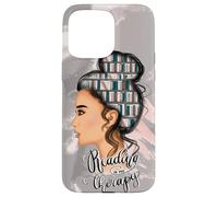 Librarian Motif Libary Books For Bookworm & Teacher Reading Carcasa para iPhone 15 Pro MAX