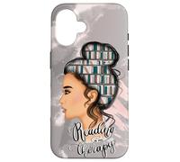Librarian Motif Libary Books For Bookworm & Teacher Reading Carcasa para iPhone 16