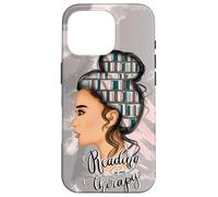 Librarian Motif Libary Books For Bookworm & Teacher Reading Carcasa para iPhone 16 Pro