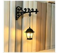 Library Lantern Mini Bookshelf Lamp, Decorative Bookshelf Lighting With Warm LED Glow, Vintage Book Lantern for Reading Nook, Home Library Decor, Gift for Book Lovers (A*1Pcs)