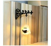 Library Lantern Mini Bookshelf Lamp, Decorative Bookshelf Lighting With Warm LED Glow, Vintage Book Lantern for Reading Nook, Home Library Decor, Gift for Book Lovers (B*1Pcs)