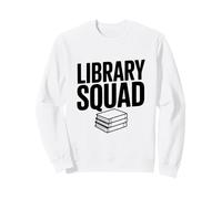Library Squad Book Lovers Club de Lectura Divertido Sudadera
