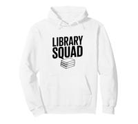 Library Squad Book Lovers Club de Lectura Divertido Sudadera con Capucha
