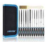 LIBRATON Juego de Limas de Aguja, Juego de Limas de Diamante, 13 Piezas