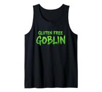 Libre de Gluten Goblin Anti Trigo celíaco amistoso ningunos Alimentos de Grano Camiseta sin Mangas