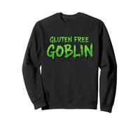 Libre de Gluten Goblin Anti Trigo celíaco amistoso ningunos Alimentos de Grano Sudadera