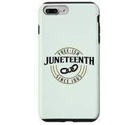 Libre Desde 1865 JUNITEENTH DÍA DE LA Libertad Celebrar Meme Carcasa para iPhone 7 Plus/8 Plus