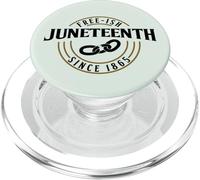 Libre Desde 1865 JUNITEENTH DÍA DE LA Libertad Celebrar Meme PopSockets PopGrip para MagSafe