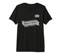 Libre para ser yo: Palabras atemporales para el Jubilado Moderno Camiseta Premium