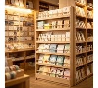 Librería Alta 6 Baldas de Madera, Estantería para Libros Infantiles | Librería alta de 6 niveles en para cuentos infantiles, dormitorio y salón.(67.72*35.43*3.94in)
