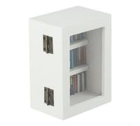 Librería Antiansiedad Adornos Decorativos Organización Creativa (Blanco)