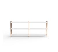 Librería BOLT 2000 con 3 Estantes Blanco
