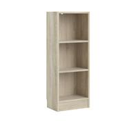 WELL HOME MOBILIARIO & DECORACIÓN Librería Estantería para Libros Turia 2 estantes Color Roble patinado 41 x 27 x 108 cm