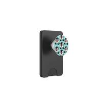 Librería de Animales de la Antártida Libro Nerd Pingüino Librería Lectura PopSockets PopWallet para MagSafe