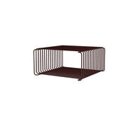 Librería de Media Altura Panton Wire 07-Negro Rojo 17,2 cm x 34,8 cm
