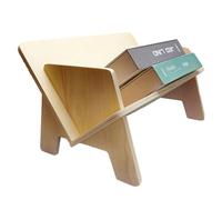 Librería De - Pequeño Almacenamiento De Bastidor De Libro De Madera Ajustable, Estante Compacto De Varios Niveles, Mesa Decorativa | Para La Sala De E