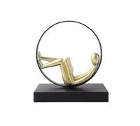 Libreria Desktop Decor Adornos simples y modernos de personajes de lectura, decoración creativa for la entrada de la sala de estar, decoraciones suaves for el hogar, muebles exquisitos Titolare Deskto