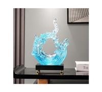 Libreria Desktop Decor Enfriador de vino, joyería, adornos de ondas creativas, decoración del gabinete de TV de lujo for el hogar, sala de estar, artesanías modernas de oficina Titolare Desktop Offic