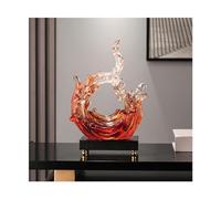 Libreria Desktop Decor Enfriador de vino, joyería, adornos de ondas creativas, decoración del gabinete de TV de lujo for el hogar, sala de estar, artesanías modernas de oficina Titolare Desktop Offic