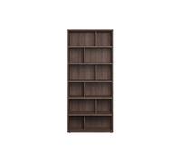 Librería Diseño Acabado Madera Oscura Nogal L92 cm Epure