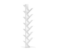 Librería eksjö forma de árbol 12 niveles 150x39x39 cm - blanco [en.casa]