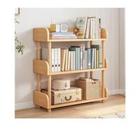 Libreria Estanteria Estante de almacenamiento pequeño for libros junto al escritorio, estante de almacenamiento de varias capas for el suelo, estante de almacenamiento for gabinete de sala de estar y