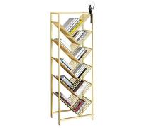 Libreria Estanteria Estantería sencilla de pie, estantería pequeña for estudiantes, estante de almacenamiento de hierro multicapa, estante de almacenamiento de libros en forma de árbol Estantería(Gran