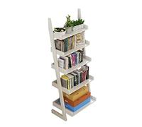Librería,Estantería Moderna, Estantería De 5 Niveles, Estanterías Madera, Estantes Organizadores, Estante Exhibición Almacenamiento, Para Sala Estar, Dormitorio, Hogar Y Oficina Dormitorio(White)