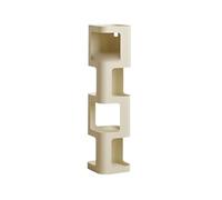 Librería Estantería pequeña de pared de hierro, estantería de acero, esquina de pared, gabinete estrecho, gabinete de pie de esquina, estante de almacenamiento de pie for sala de estar Moderna(Creamy