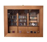 Librería Juguete Estresante Pequeño 3D Escaparate | Pequeña estantería de madera fidget práctico temblor miniatura escena infidget para el hogar escuela viaje salir