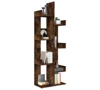 Librería - Madera Contrachapada - 8 Compartimentos, Estantería Moderna, Librería para Salón/Dormitorio/Oficina(Gris Hormigón 48x25,5x140 cm) (48x25.5x140 cm)