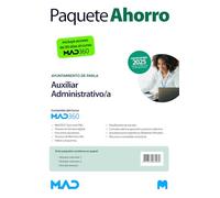 Librería: Oposiciones Auxiliar Administrativo/a del Ayuntamiento de Parla. Paquete Ahorro de Libros y Curso MAD360