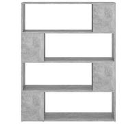 Librerías Abiertas, Estantes de Almacenamiento Independientes y Que Ahorran Espacio Hechos de Material de Madera para Libros, Decoración y Medios (100x24x124cm)