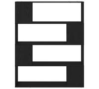 Librerías Abiertas, Estantes de Almacenamiento Independientes y Que Ahorran Espacio Hechos de Material de Madera para Libros, Decoración y Medios (100x24x124cm)