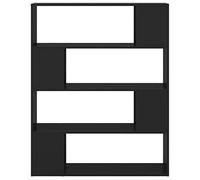 Librerías Abiertas, Estantes de Almacenamiento Independientes y Que Ahorran Espacio Hechos de Material de Madera para Libros, Decoración y Medios (100x24x124cm)