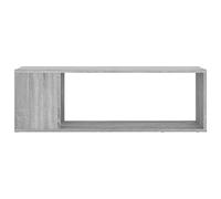 Librerías Abiertas, Estantes de Almacenamiento Independientes y Que Ahorran Espacio Hechos de Material de Madera para Libros, Decoración y Medios (100x24x32cm)