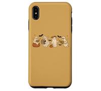 Librero Fantasma Bibliófilo Ratón de Biblioteca Lee Libros Carcasa para iPhone XS MAX