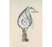 Libreta A4 Feitiñas - Diseño Caracola | Cuaderno artístico inspirado en Galicia: Cuaderno artesanal inspirado en Galicia, ideal para notas, diarios y escritura creativa.