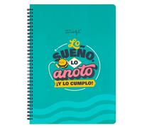 Libreta A4 - Lo sueño, lo anoto ¡y lo cumplo!