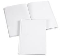 Libreta A5, 15 x 21 cm, color blanco, 1 unidad