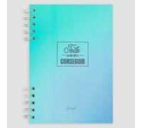 Libreta A5 azul - Todo lo que voy a conseguir