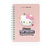 Mr. Wonderful - Libreta A5 con squishy Hello Kitty - Chase your dreams, they know the way