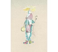 Libreta A5 Feitiñas - Diseño Paraguas | Cuaderno poético de Galicia: Diario de inspiración gallega con temática de lluvia y orballo, ideal para escritura personal.