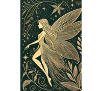 Libreta A5 Hada, Fairy notebook: 130 páginas, Cuaderno de escritura para mujeres, Colorido Diario personal en Blanco, hermoso regalo para niñas, 130 páginas