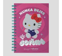 Libreta A5 Hello Kitty Mr Wonderful - Nunca dejes de soñar