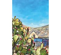 Libreta Artística Inspirada en México - Real de Catorce | Escarabajo Design: Cuaderno de notas y diario personal con ilustración contemporánea de ... tamaño 6x9 pulgadas (Ilustrando México)