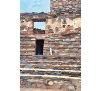 Libreta Artística Inspirada en México - Real de Catorce | Escarabajo Design: Cuaderno de notas y diario personal con ilustración contemporánea de ... - 120 páginas rayadas, tamaño 6x9 pulgadas